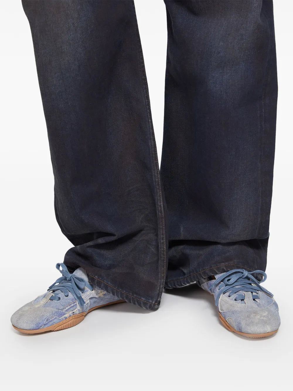 Acne Studios Rear Drawstring Detailing Trainers