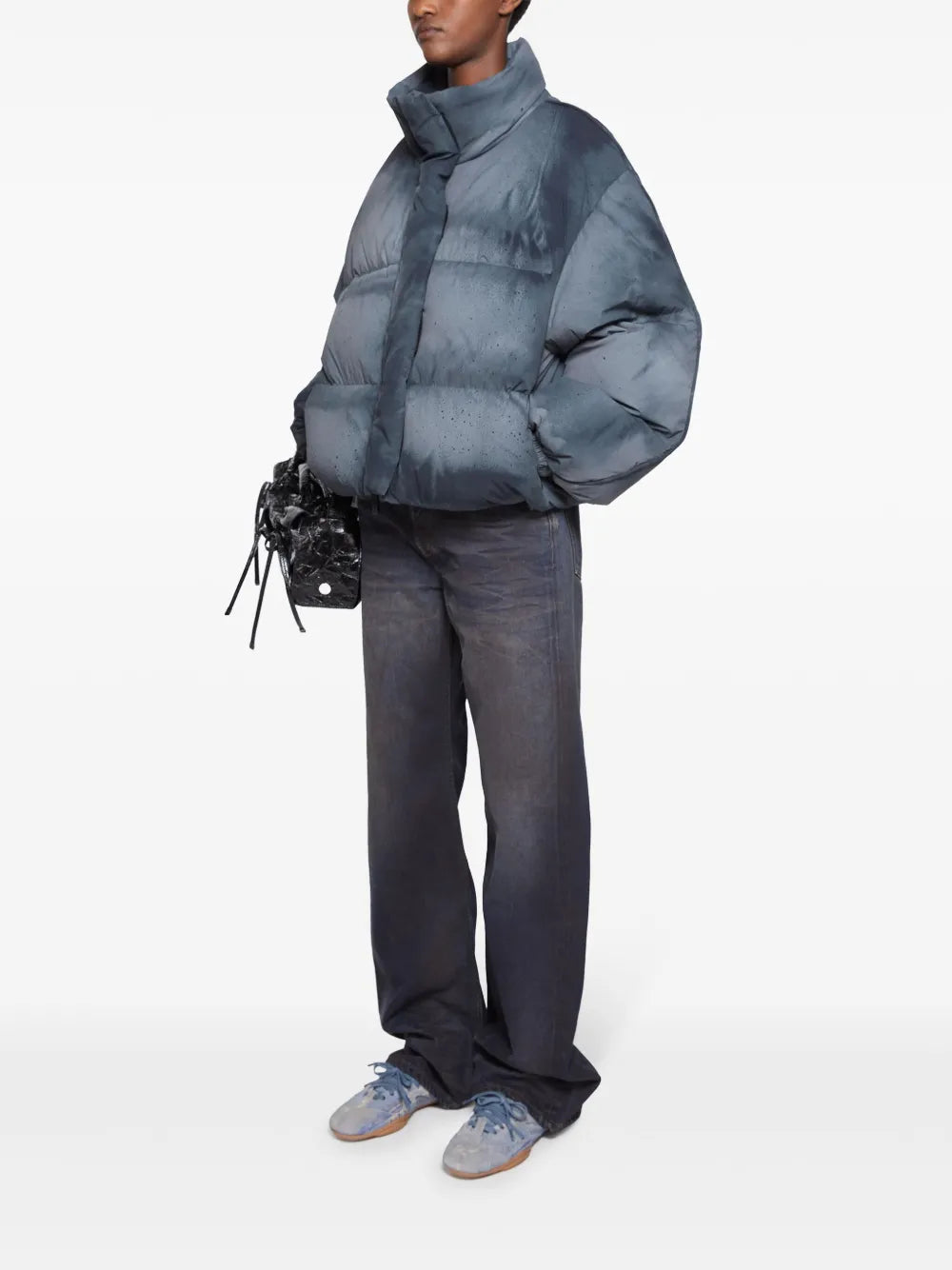 Acne Studios Rear Drawstring Detailing Trainers