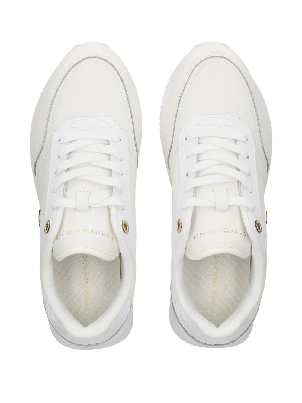 Tommy Hilfiger Logo-Plaque Leather